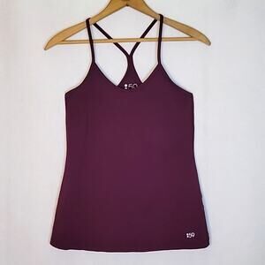 Splits59 Plum Purple Racerback Tank Size Medium M